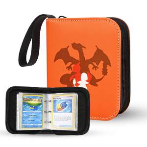 Tcg 1 2 4 9 tasche maniche large big small mini football baseball sports collector raccoglitore per album di carte collezionabili per poke mon - Product Image 1