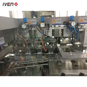 IV linea di produzione salina normale sacchetto morbido Non in PVC che fa la macchina di assemblaggio dell'imballaggio sigillante di riempimento