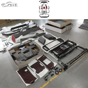 À Rocket B900 pour DRY fibre de carbone lèvre calandre garde-boue diffuseur becquet kit de carrosserie d'échappement pour classe G W464 G63 2019-2023 - Product Image 5