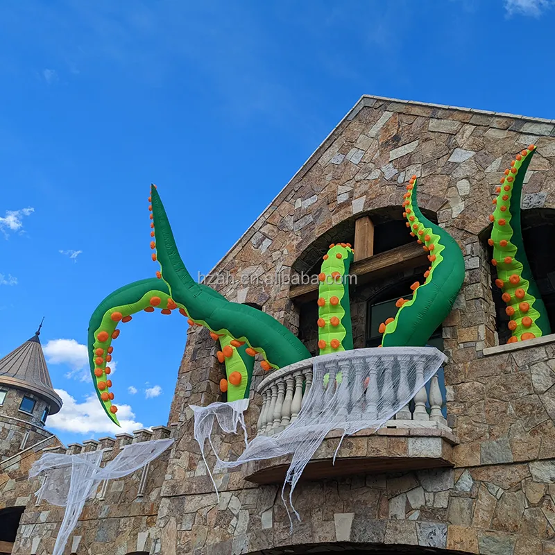 Monstruo inflable gigante tentáculos de pulpo brazos de Tentáculo inflables piernas para decoración de fiesta música Festival Disco Prop