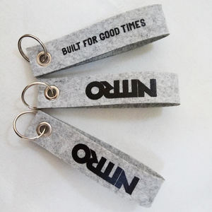 Llavero ligero personalizable en poliéster clásico estilo anime tejido con patrón de frutas estampado UV ecológico - Product Image 5