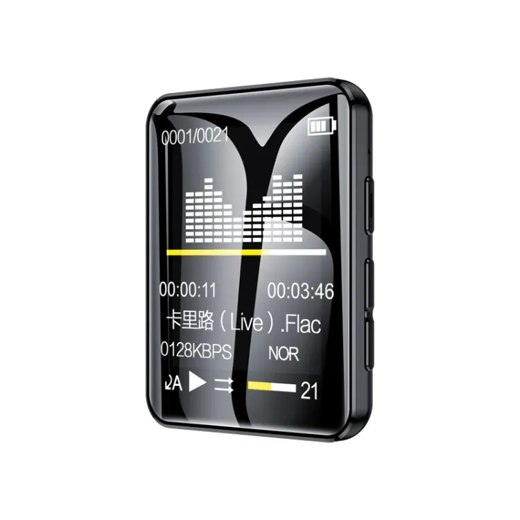 ミニポータブルM211.77インチTFTスクリーン16GBスポーツMP3ミュージックプレーヤーレコーダー電子書籍、ランニング用クリップ付き