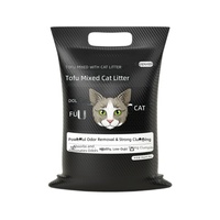 Litière pour chat OEM ODM anti-poussière, agglomérante, biodégradable, 10 kg, contrôle des odeurs, absorption rapide