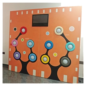 Jeux interactifs de réaction sur mur lumineux, équipement de salle sensorielle, entraînement physique pour enfants, aire de jeux intérieure certifiée CE - Product Image 2