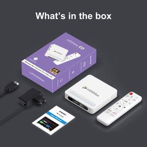 กล่องรับสัญญาณ H96 MAX IPTV 8K สตรีมมิ่ง สมาร์ท OTT อินเทอร์เน็ต กล่องทีวีระบบ Android 12 จาก Google สำหรับยุโรป ฝรั่งเศส เยอรมนี สหราชอาณาจักร สหรัฐอเมริกา จัดส่งฟรี - Product Image 5