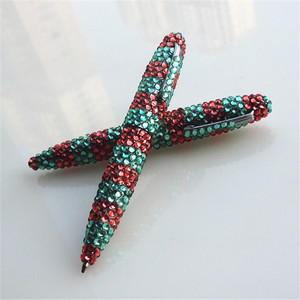 Quà Tặng Đẹp Nặng Bút, Dễ Thương Bling Rhinestone Mini Kim Loại Bút Bi, Bán Buôn Bút Pha Lê - Product Image 2