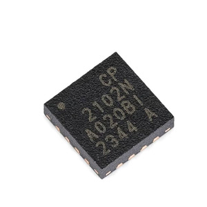 ยี่ห้อใหม่ CP2102N-A02-GQFN20R QFN-20 USB เป็น UART บริดจ์คอนโทรลเลอร์ชิป IC - Product Image 1