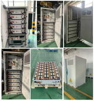 Système de stockage d'énergie par batterie à refroidissement liquide pour usage commercial, 261 kWh, avec onduleur hybride Deye 125 kW pour énergie solaire