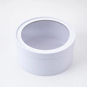 Elegant <b>Round</b> Paper Flower <b>Box</b> for Luxury Gift Packaging - Product Image 2