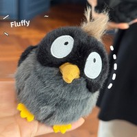 Adorable Peluche Oiseau Petit Hirondelle, Figurine Ornementale 11cm, Rembourrage Coton PP, Cadeau Idéal pour le Festival Qixi pour Filles, Chine 14+