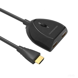 Divisor de Video <span class=keywords><strong>4K</strong></span> 2 en 1 con Conector Tipo Pigtail, Compatible con UHD, Conversor de Cable de Material ABS para PS5/4, Xbox y <span class=keywords><strong>FireStick</strong></span> - Product Image 1
