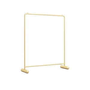 Golden Clothing Store's Single-Tier Metal Coat Stand Estante de <span class=keywords><strong>ropa</strong></span> para mujeres y niños Display Floor-Standing Dedicado para - Product Image 5