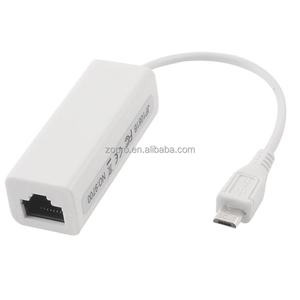 Có dây cáp mạng chuyển đổi màn hình phẳng máy tính OTG <span class=keywords><strong>Ethernet</strong></span> <span class=keywords><strong>Adapter</strong></span> Micro USB giao diện chuyển đổi RJ45 giao diện <span class=keywords><strong>Card</strong></span> mạng - Product Image 2
