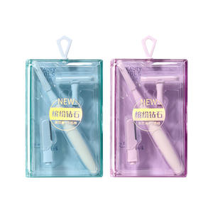 LMLTOP Eyebrow Trimmer And <b>Rake</b> Set SY331 Detachable With Protective Net Boxed ABS Stainless Steel - Product Image 1