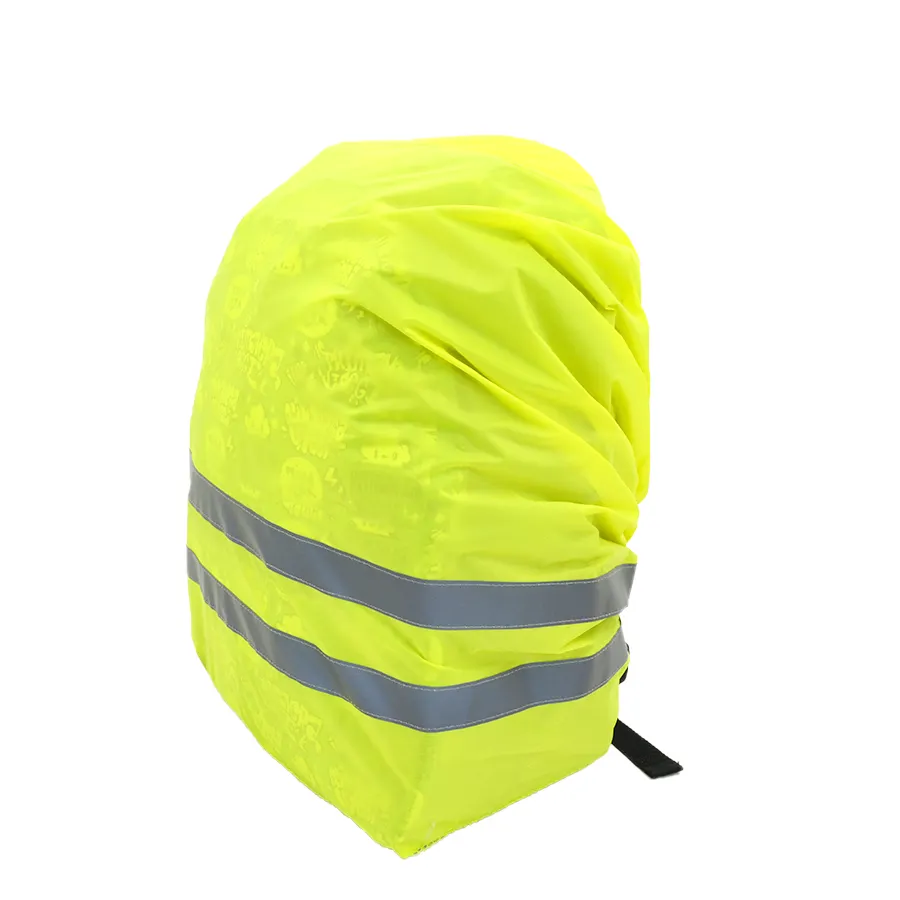 2022 New Style Folding Outdoor Sports Night Safety Reflective Band Hiking Waterproof Backpack Rain Cover