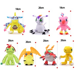 Cadeau d'anniversaire pour enfants mignon fée Tailmon <span class=keywords><strong>chiffon</strong></span> <span class=keywords><strong>poupée</strong></span> peluche douce avec de grandes oreilles oreiller mignon droit en plusieurs tailles - Product Image 4