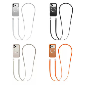 Sangle réglable pour téléphone portable à porter en bandoulière ou autour du cou pour coques d'iPhone 17 avec fermeture à pression - Product Image 2