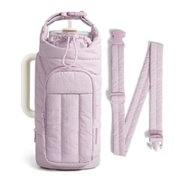 Sac à bandoulière portable E-MYWAY EMC170 en nylon pour activités sportives en extérieur, grande capacité, housse de voyage pour bouteille isotherme