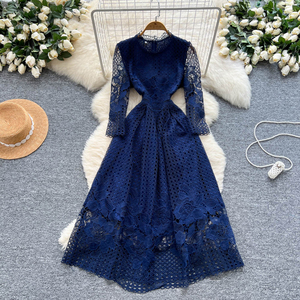 green emerald velvet dress Floral Lace Wedding Dress - Mermaid Wedding Dress