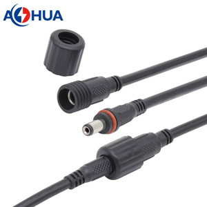 Großhandels preis 300mm 20 AWG 4A <span class=keywords><strong>DC</strong></span> 5, 5 2,1mm Stecker Buchse <span class=keywords><strong>DC</strong></span> Jacke Wasserdichter Stecker für LED-Beleuchtung - Product Image 3