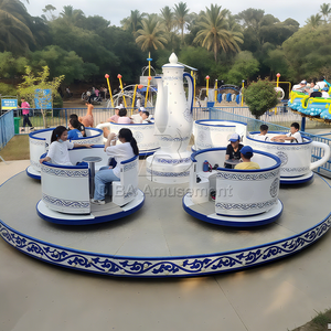 Fairground Attraction Divertissement Parc Équipement Funfair Carnaval Enfants Parc <span class=keywords><strong>D</strong></span>'attractions Tasse À Café Ride - Product Image 3