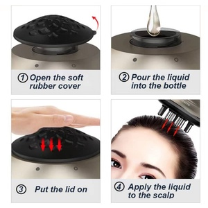 Cepillo para el Crecimiento del Cabello, Herramienta de Masaje para el Cuero Cabelludo, Dispositivo para el Cuidado del Cuero Cabelludo, Aplicador de Aceite - Product Image 6