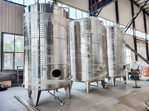 Tanque de Fermentación de Acero Inoxidable de 2000L para la Elaboración de Vino, Vino Tinto y Cerveza - Product Image 3