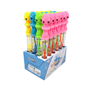 Vente chaude Meiran Pistolet À Bulles Électrique 26CM Durable En Plastique <span class=keywords><strong>Baguette</strong></span> À Bulles En Plein Air Flash <span class=keywords><strong>Eau</strong></span> Jouets pour Enfants Fun Play Enfants Ensemble - Product Image 3