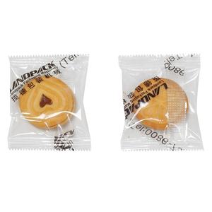 Machine d'emballage alimentaire pour bagels individuels Crackers Biscuits Wafer Cupcake Cookie Pouches-Papier Matériau Emballage Étiquetage - Product Image 2