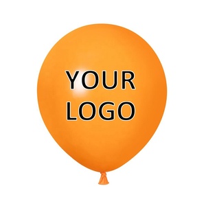 Ballons personnalisés pas chers avec logo imprimé pour anniversaire, Thanksgiving, décoration de fête, 18 pouces, latex uni bleu, <span class=keywords><strong>blanc</strong></span>, or, rose - Product Image 1
