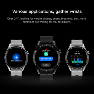 <span class=keywords><strong>Pro</strong></span> Smart <span class=keywords><strong>Watch</strong></span> Hombre frequenza cardiaca pressione sanguigna monitoraggio della salute NFC <span class=keywords><strong>Pro</strong></span> Tracker Smartwatch per donna uomo - Product Image 6
