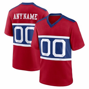 Groothandel Goedkope Amerikaanse Voetbal Jersey Gestikte New-York Truien 32 Teams Speler Nfling Jersey Sport Shirt Tops - Product Image 2