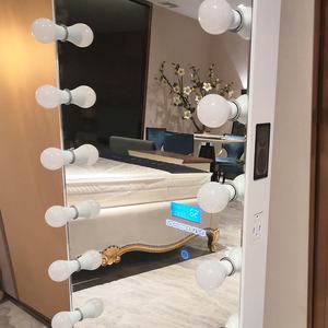 Stock in US! Docarelife Wireless Speaker Led Lighted <strong>Hollywood</strong> Vanity Standing Full Length <strong>Large</strong> Size Floor <strong>Mirror</strong> - Product Image 5