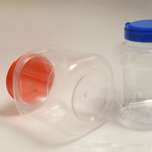 Bocaux en <span class=keywords><strong>plastique</strong></span> à large bouche de calibre 100mm Matériau PET Boîtes de stockage transparentes <span class=keywords><strong>Emballage</strong></span> <span class=keywords><strong>alimentaire</strong></span> et bouteille de sous-<span class=keywords><strong>emballage</strong></span> - Product Image 3