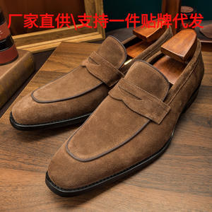 รองเท้าอ็อกซ์ฟอร์ดหนังแท้ทรงเหลี่ยม คุณภาพสูง สวมใส่สบาย ทันสมัย เหมาะสำหรับงานลำลอง ธุรกิจ และงานทางการ - Product Image 2