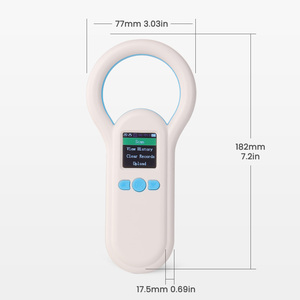 Bán buôn netum Pet Microchip Reader Scanner RFID emid cầm tay Pet chip ID Scanner có thể sạc lại lưu trữ dữ liệu động vật tag Scanner - Product Image 5