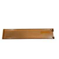 19 pouces Orange 2U Network Rack Enclosure Server Ventilation Sheet Metal Fabrication pour Rack Mount Panel Spacer