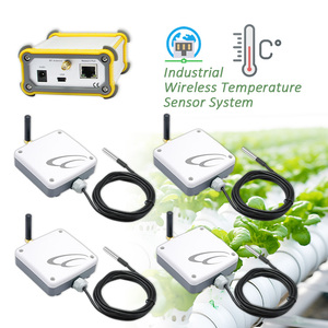 Industrial Wireless <b>Temperature</b> Sensor System With 4 Probes IP65 Waterproof Data <b>Logger</b> For Agriculture And Indoor Use - Product Image 1