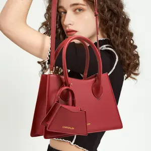 2024 फैशन डिजाइनर महिला हैंडबैग लक्जरी शोल्डर मैसेंजर बैग ट्रेंड सबसे ज्यादा बिकने वाला पीयू चमड़े का महिला हैंडबैग वेडिंग टोट बैग