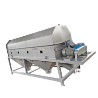 Trommel de criblage rotatif électrique pour le sol et les minerais avec tambour en acier inoxydable, moteur haute efficacité, capacité de 50 kg à 20 tonnes/heure