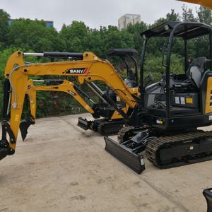 Mini-excavatrice sur chenilles Sy26U de marque chinoise, neuve, 1,6 tonne, avec moteur Isuzu, composants KYB, puissance de creusement élevée - Product Image 2