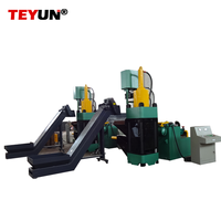 Presse à briqueter hydraulique Y83 verticale à haute densité en acier en laiton de fer en métal