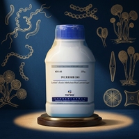 Agar à l'œosine et au bleu de méthylène (EMB) utilisé pour l'isolement sélectif des bactéries pathogènes intestinales et d'Escherichia coli