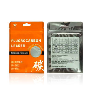 TEBNA 100% Fluorocarbone 10m 30m <span class=keywords><strong>Ligne</strong></span> <span class=keywords><strong>de</strong></span> pêche Shock Leader Transparente en Fluorocarbone <span class=keywords><strong>pour</strong></span> la Pêche au <span class=keywords><strong>Bar</strong></span> - Product Image 1