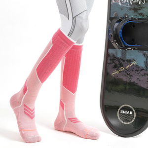 Chaussettes de sport thermiques chaudes antidérapantes en laine mérinos à semelle rembourrée, les plus vendues, pour le <span class=keywords><strong>ski</strong></span> et l'alpinisme - Product Image 3