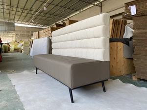 Conjunto de sofá moderno para <span class=keywords><strong>restaurante</strong></span> y banquetes, muebles comerciales personalizables, cabina de cuero, asientos para <span class=keywords><strong>restaurante</strong></span>, cabina de muebles - Product Image 4