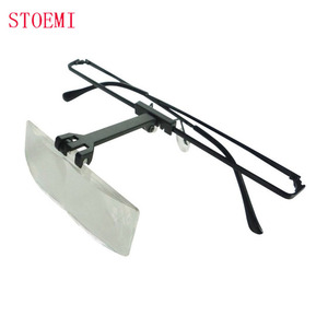 STOEMI 8539 1.5X 2.5X 3.5X Tête Loupe Lunettes Loupe Loupe Binoculaire De Basse Vision Porter Loupe - Product Image 2