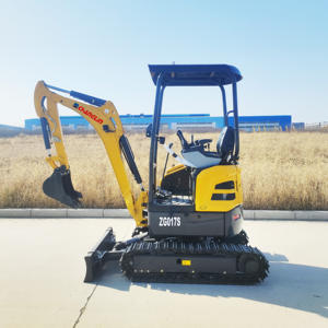 다기능 ZG017S 1.7톤 굴삭기 16KN 굴착력 버킷 미니 굴삭기 - Product Image 1