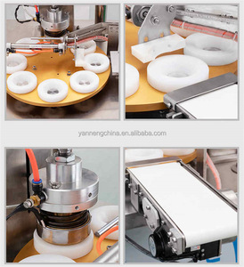 เครื่องทำเปลือกทาร์ตอัตโนมัติ เครื่องขึ้นรูปเปลือกทาร์ตเล็ตขนาดเล็ก เครื่องขึ้นรูปเปลือกทาร์ตไข่แบบอัตโนมัติ ลดราคา - Product Image 3