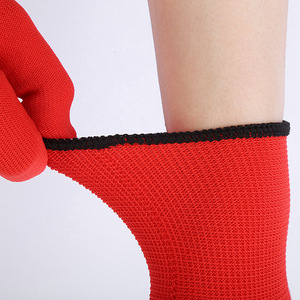 Cotton Safety <b>Gloves</b> 13 Stitches Full Texture Durable General Purpose Work <b>Gloves</b> - Product Image 3